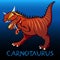 Carnotaurus cute character dinosaurs