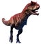 Carnotaurus sastrei 3D illustration