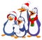 Caroling penguins