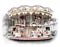 Carousel, merry-go-round in Paris. Illustration in draw, sketch
