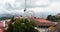 Carousel park with at Tibidabo mount in Barcelona, Catalonia, Spain