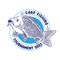 Carp Fish vector illustration Fishing Shop logo design