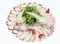 Carpaccio of octopus