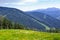 Carpathian mountains in Bukovel, Ukraine