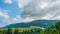 Carpathian mountains timelapse