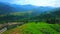 Carpathian scenery from Transfiguration Monastery, Dzembronia village, Ukraine