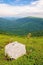 carpathian summer mountain landscape