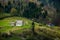 Carpathians. Mountains. Houses