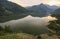 Carpathians mountains and Siriu Dam