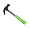 Carpenter hammer in flat style. Typical simplistic hammer tool. Carpenter hammer isolated icon with shadow. Hammer