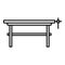 Carpenter work table icon, outline style