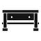 Carpenter work table icon, simple style