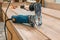 Carpentry hand router