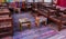 Carpet Colorful handmade interior cafe restaurant design