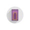 carpet for namaz flat icon. mat for prayer colorful flat icon. carpet flat icon