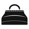 Carpetbag icon, simple style