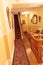 Carpeted Hallway & Stairs in Quaint Old Home