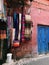 CARPETS IN MARRAKESH STREET