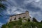 Carpinone, Molise, Isernia. The  medieval castle.