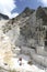 Carrara Marble cave mountain