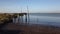 Carrasqueira pier in river Sado