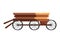 Carriage coach vector vintage transport with old wheels and antique transportation illustration set of coachman