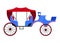 Carriage coach vector vintage transport with old wheels and antique transportation illustration set of coachman