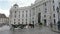 Carriage horses in Michaelerplatz in Vienna