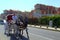 Carriage rides on street,Sozopol Bulgaria