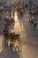 Carriages at sunset on Djemaa El Fna