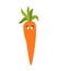 Carrot confused emoji oops. Vegetable perplexed emotions