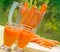 Carrot juice - smoothie