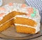 Carrot Layer Cake Slice