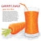 Carrot vegetable juice