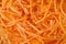 Carrots (julienne) texture background