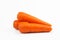 Carrots vegetable isolated