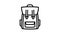 Carry backpack icon animation