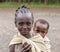 Carrying brother in Ethiopia