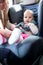 - Carrying your baby around in infant car seat