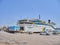 Cars boarding in a ferry. Piraeus port. Attica region, Greece.