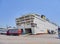 Cars boarding in a ferry. Piraeus port. Attica region, Greece.