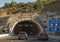 Cars entering the Tunel de La Cantera in Spain.