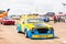 Cars line up before a race on zwartkops