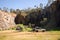 Cars parked at Mountain Quarry in Greenmount National Park