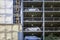 Cars parked in multi level car park building in Melbourne, Austr