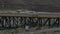 Cars passing by the Darcha Bridge the Longest Bridge in Himachal