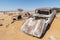 Cars remains in desert