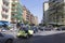 Cars in a roundabout from Castellammare di Stabia commune