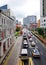 Cars on street in Singapore