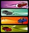 Cars vector composition